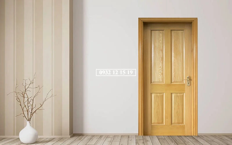 Cửa gỗ sồi mang đến không gian nội thất hiện đại